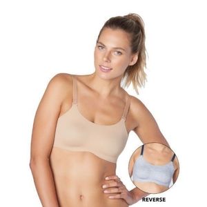 Knix Padded Evolution Bra Reversible Size 2 Blue / Beige 32C 34B 36A